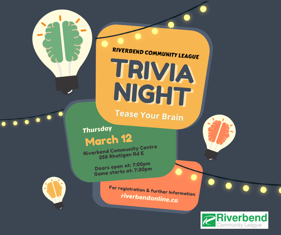 trivia night on Thursday March 12