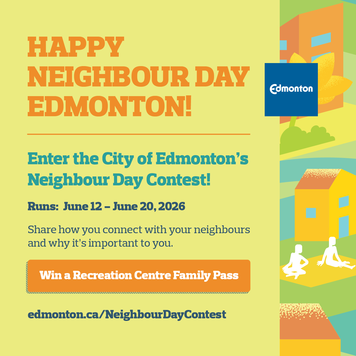 Happy Neighbour Day Edmonton!