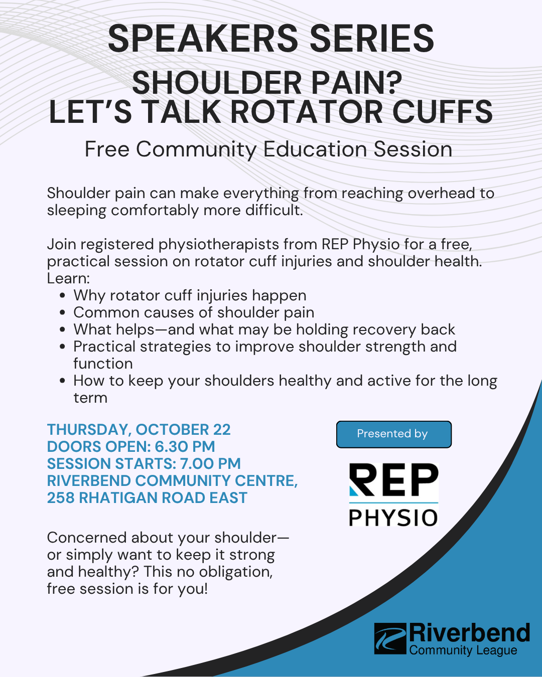 rotator cuff speaker series