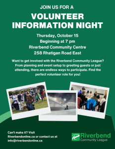 volunteer information night on October 15